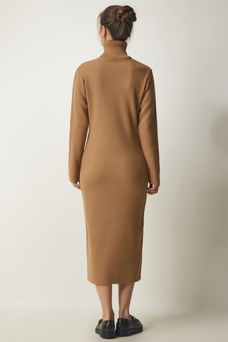 Trui-jurk - Bruin