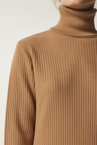 Trui-jurk - Bruin