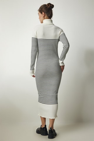 Trui-jurk Ecru