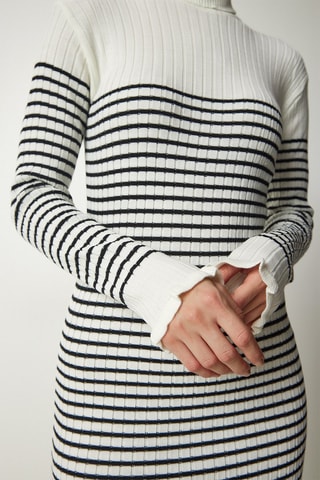 Trui-jurk Ecru
