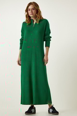 Trui-jurk - Groen