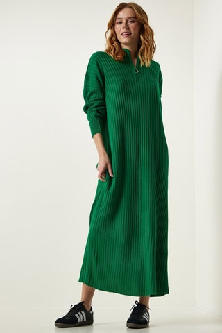 Trui-jurk - Groen