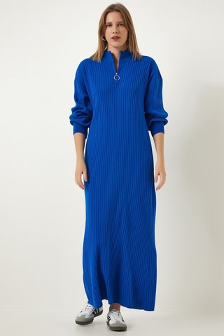 Trui-jurk - Felblauw