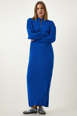 Trui-jurk - Felblauw