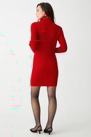 Trui-jurk - Rood