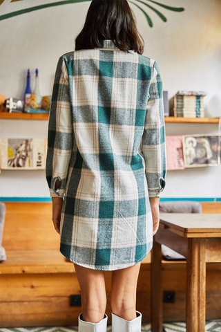 Blouse-jurk - Groen