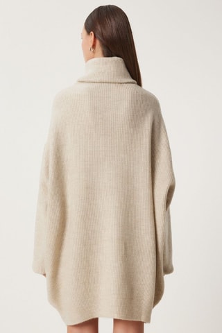 Trui-jurk - Beige