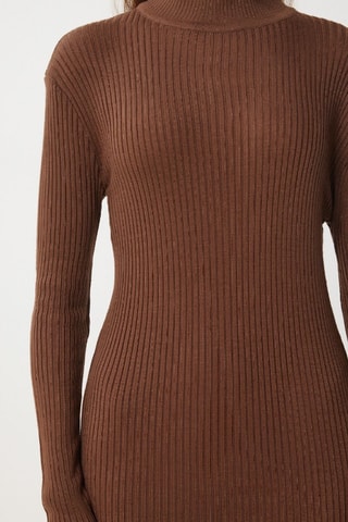 Trui-jurk - Bruin
