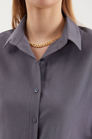 Oversize Blouse - Grijs