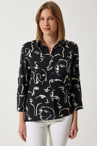 Blouse - Zwart