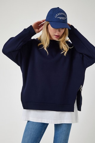 Sweater - Marineblauw
