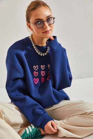 Sweater - Marineblauw