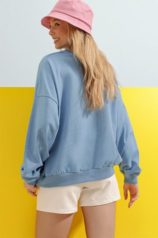 Sweater - 
Blauw