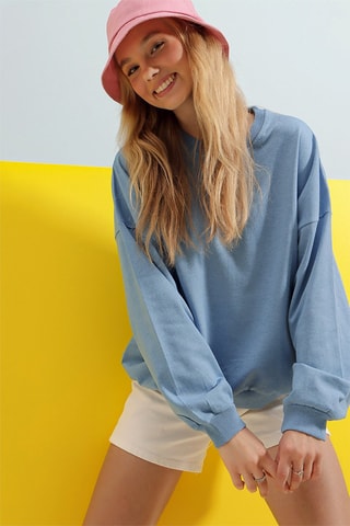 Sweater - 
Blauw
