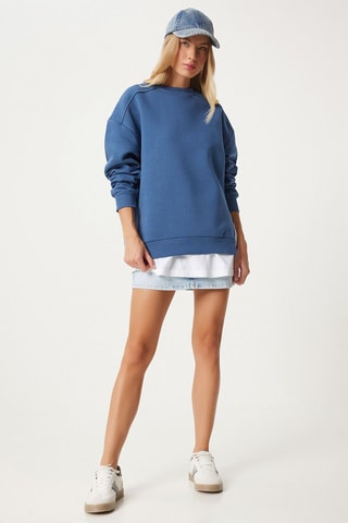 Sweater - Indigoblauw