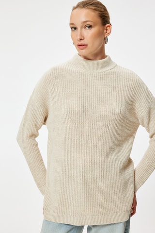 Oversized trui - Ecru