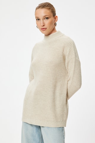 Oversized trui - Ecru