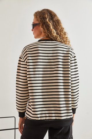 Sweater - Wit en Zwart