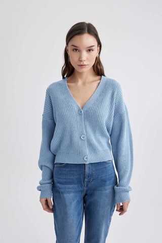 Vest Regular - Lichtblauw