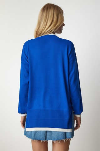 Oversized trui - Blauw