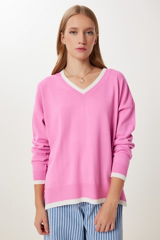 Oversized trui - Roze