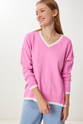 Oversized trui - Roze