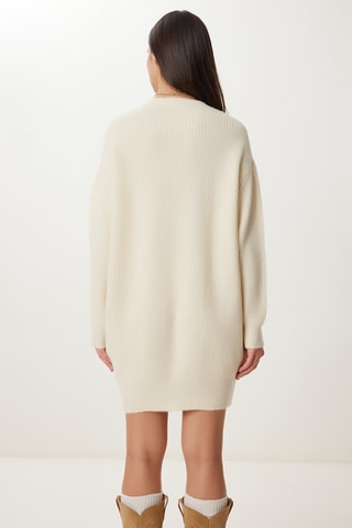 Trui-jurk - Beige