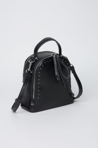 Mochila em couro Picadilly - Preto
