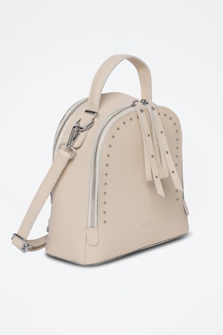 Mochila em couro Picadilly - Bege