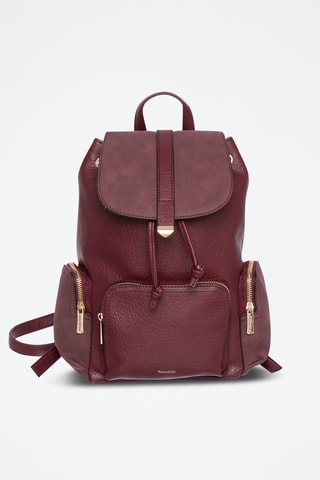 Mochila Greenwhich - Dourado e vermelho