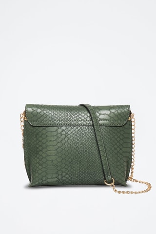 Mala a tiracolo Alexis - Preto, verde e dourado