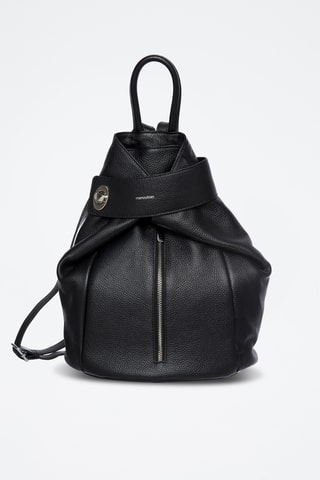 Mochila em couro Taylor - Preto