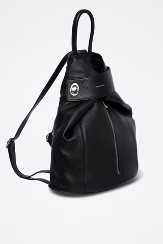 Mochila em couro Taylor - Preto