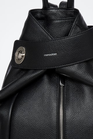 Mochila em couro Taylor - Preto