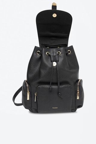 Mochila Soho - Camel - Preto