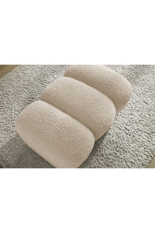Pouf Hippolyte - Beige