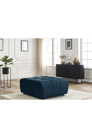 Pouf Arsene - Bleu foncé