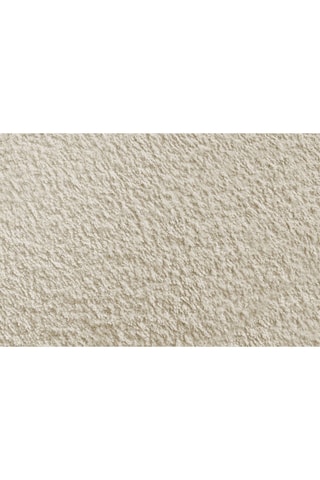 Pouf Talia - Beige - En tissu bouclette