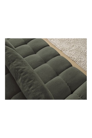 Canapé droit Everest - Vert - 3 places - En polyester