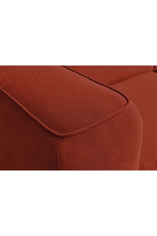 Canapé d'angle droit Zephyr Compact Orange