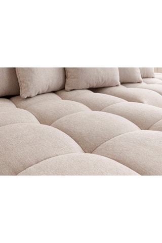 Canapé d’angle droit Mont-Blanc - Beige
