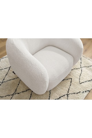 Fauteuil Céline - Blanc