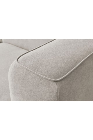 Canapé d'angle gauche Zephyr Compact - Beige