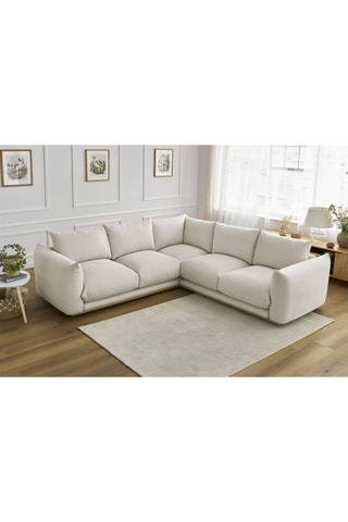 Canapé d'angle réversible Ernest - Beige