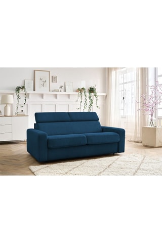 Canapé convertible Monaco - 
Bleu marine - Couchage 190 x 140 cm