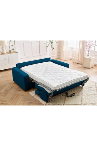 Canapé convertible Monaco - 
Bleu marine - Couchage 190 x 140 cm