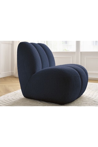 Fauteuil Janissaire - Bleu foncé