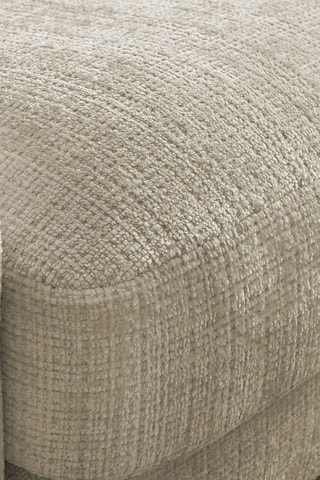 Canapé Leonore - Beige - 3 places - En tissu texturé