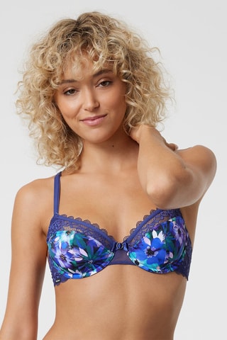 Soutien ampliforma Eden - Azul-eléctrico