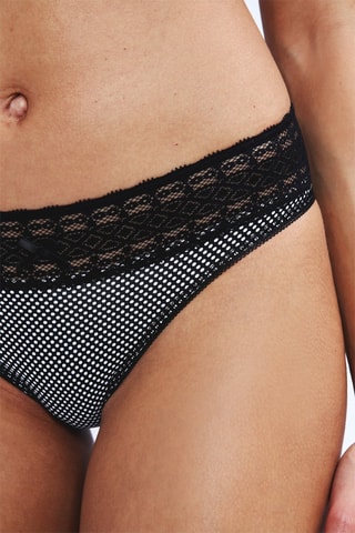 3 culottes Les Quotidiens - Noir et blanc